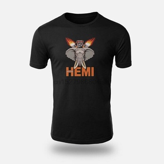 เสื้อยืดผ้าฝ้าย 426 เสื้อยืดแฟชั่น พิมพ์ลาย Chrysler Hemi Elephants