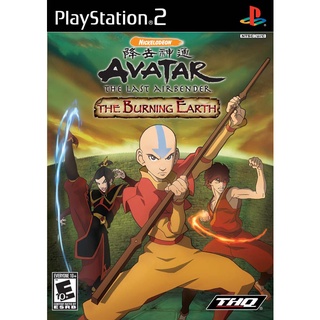 Avatar: The Last Airbender - The Burning Earth แผ่นเกมส์ ps2