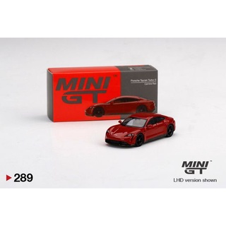 MiniGT #289 Porsche Taycan Turbo S Carmine Red