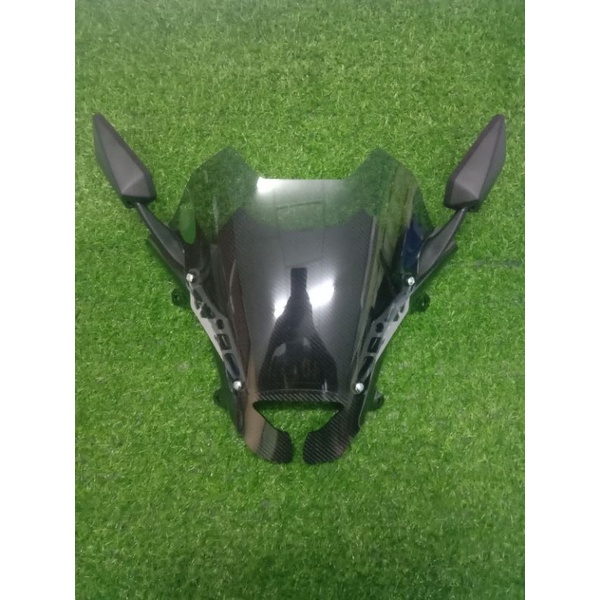 ชิวแต่ง PCX160 2021-2022 ทรงหน้าซิ่ง+กระจก ครบชุด