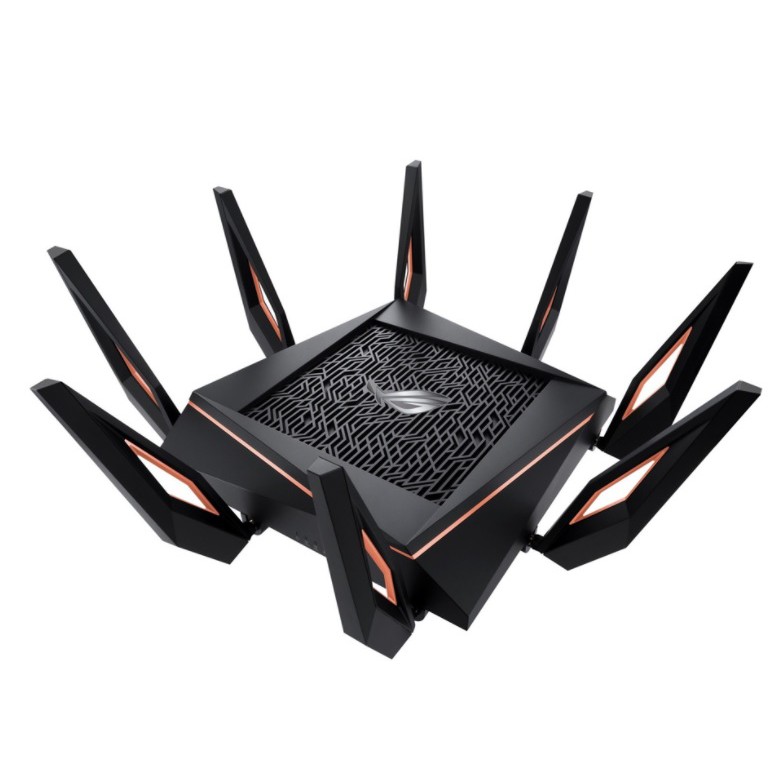 ROUTER  ASUS ROG RAPTURE GT-AX11000 - AX11000 TRI BAND WI-FI 6 (802.11AX) GAMING ROUTER(by Pansonics)
