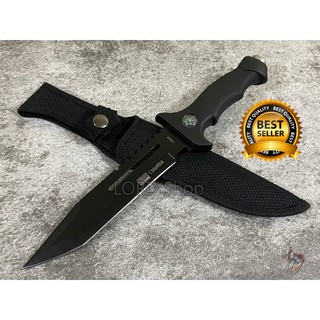 KNIFE XB-225 มีดเดินป่า มีดพกพา (13 นิ้ว) มีเข็ดทิศ ฟรีซองเก็บมีดอย่างดี