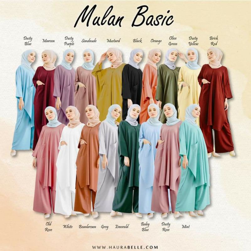 MULAN BASIC - โดย Haurabelle