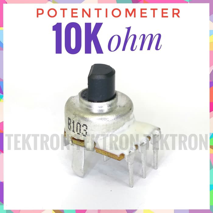Potentiometer B103 Potentiometer 10K 10Kohm Potentio คุณภาพโมโน