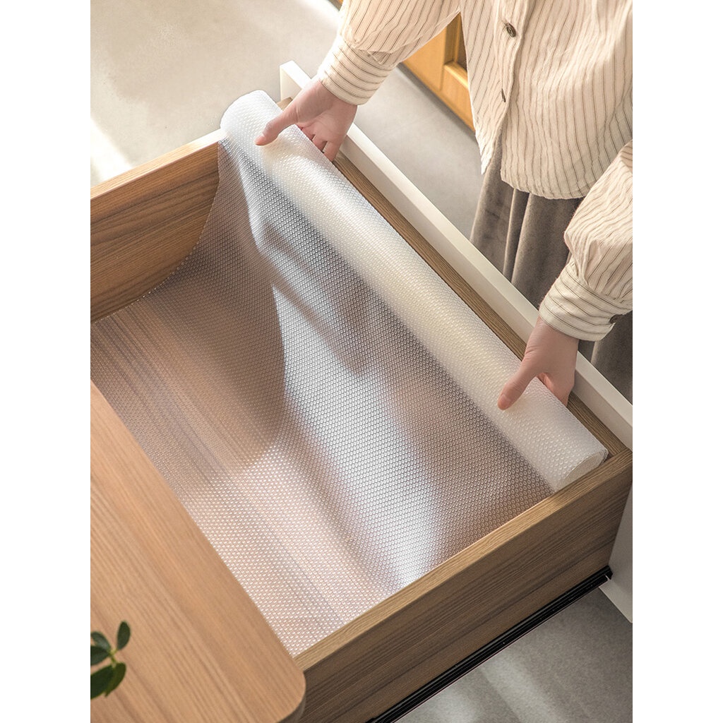 Omocha | แผ่นรองลิ้นชัก EVA Mat แผ่นรองตู้ กันลื่น กันรอย กันน้ำ ตัดได้ ทำความสะอาดง่าย