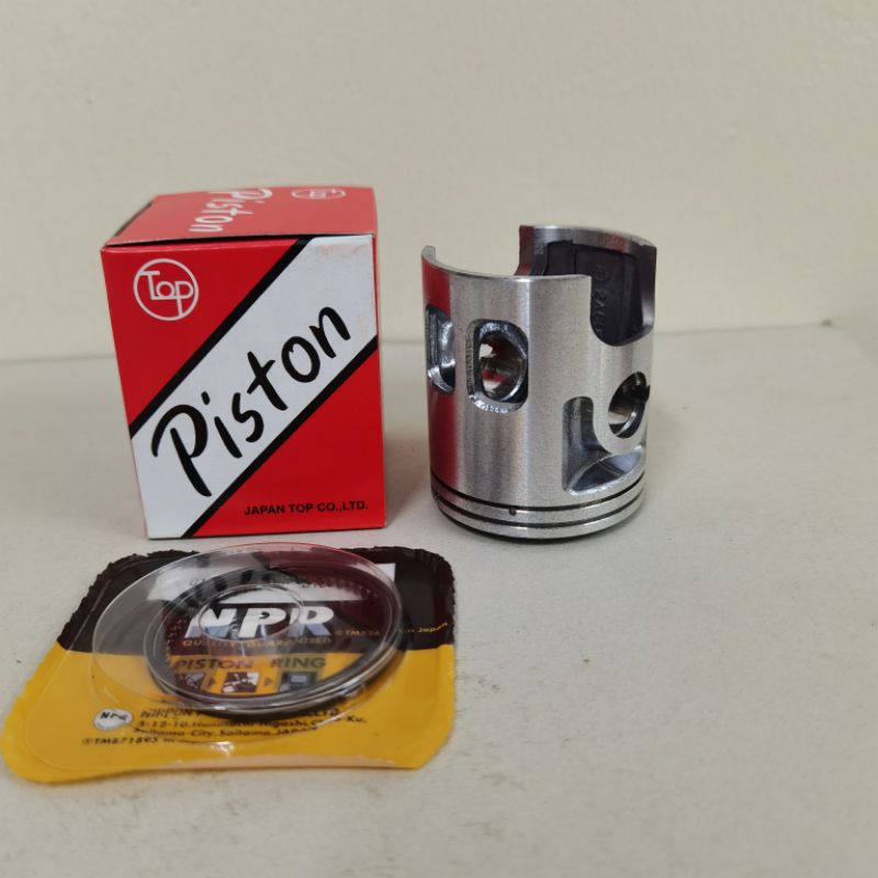 DT125 100 PISTON PISTON RING JAPAN STD-2.00