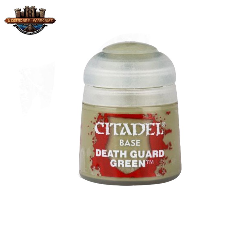[BSAพร้อมส่ง] Citadel : BASE: DEATH GUARD GREEN (12ML) สีอะคริลิคสำหรับทาโมเดล