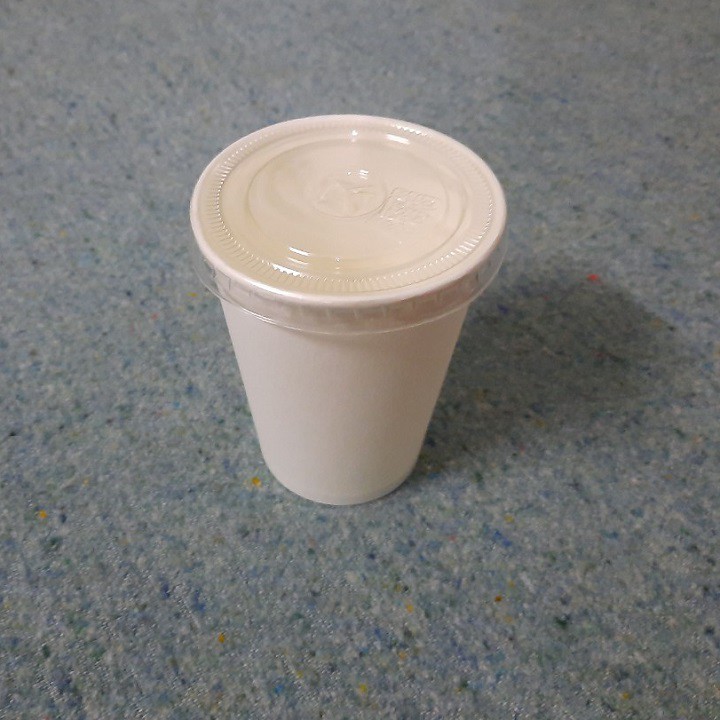 ถ้วยกระดาษฝาแบน - 390มล - 50 ชิ้น