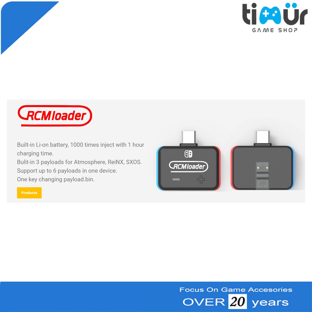 Rcmloader Dongle สําหรับ Nintendo Switch CFW SXOS Atmosphere RCM Loader ...