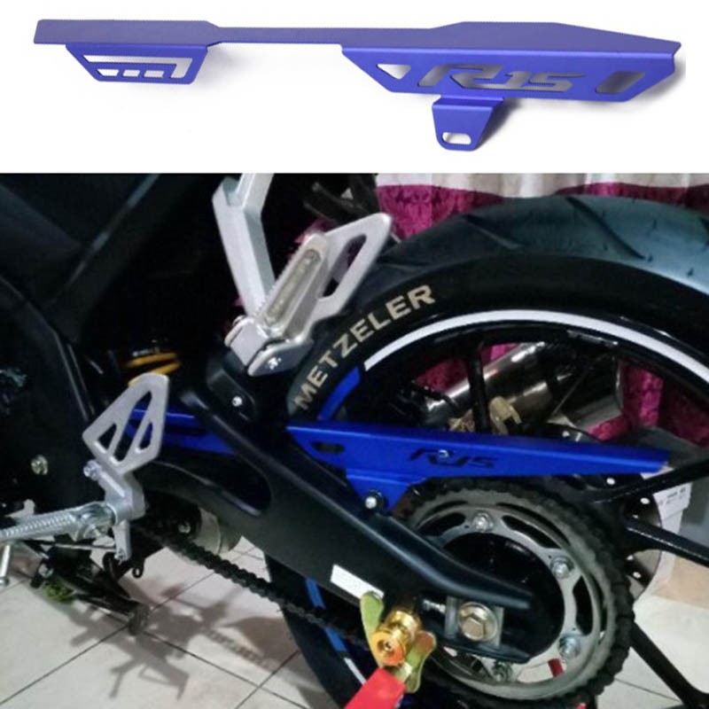 อุปกรณ์เสริมรถจักรยานยนต์เฟืองฝาครอบโซ่ Guard Protector สําหรับ Yamaha YZF R15 V3 YZF-R15 YZFR15 V3 