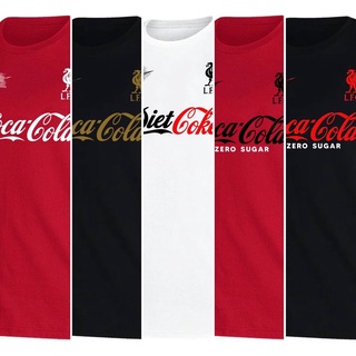 เสื้อยืด LFC x Coca-Cola ผ้าCotton 100%