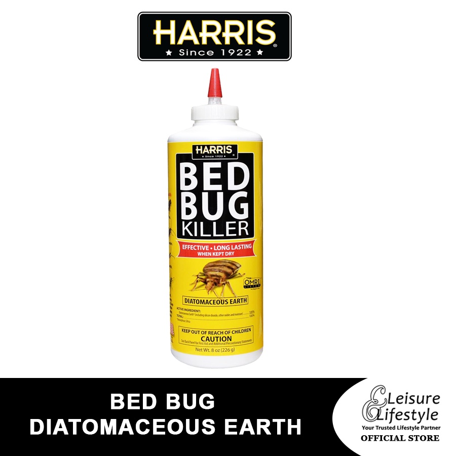 PF Harris ดินเบา Bed Bug Powder 8oz Bed Bug Killer
