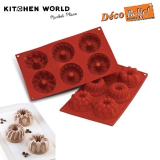 Deco Relief D061 Fantasy Silicone Mould NR.6 (SM129) / พิมพ์ซิลิโคน