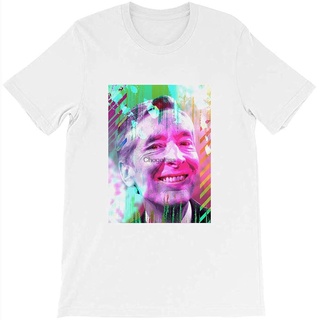 เสื้อยืดคอกลมcrew neckเสื้อยืด พิมพ์ลาย Kenneth Photo Williams Continue GayIcon Hedonist Lbt Fantabulosa สไตล์วินเทจ สํา