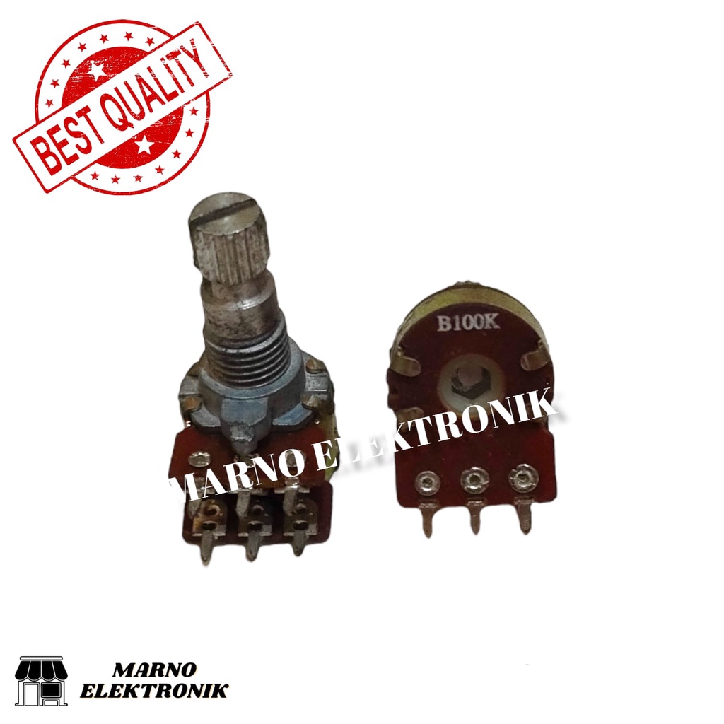 POCENTIO B100K 6 FEET 3-3 FEET POTENSIO STEREO B100K 3 FEET ต้นฉบับ