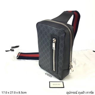 Review New Gucci Supreme belt bag ราคาเท่านั้น ฿26,900