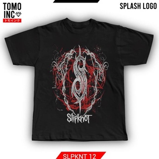 เสื้อยืดพิมพ์ลายแฟชั่น เสื้อยืด พิมพ์ลาย Tomoinc Slipknot Band Vol 03