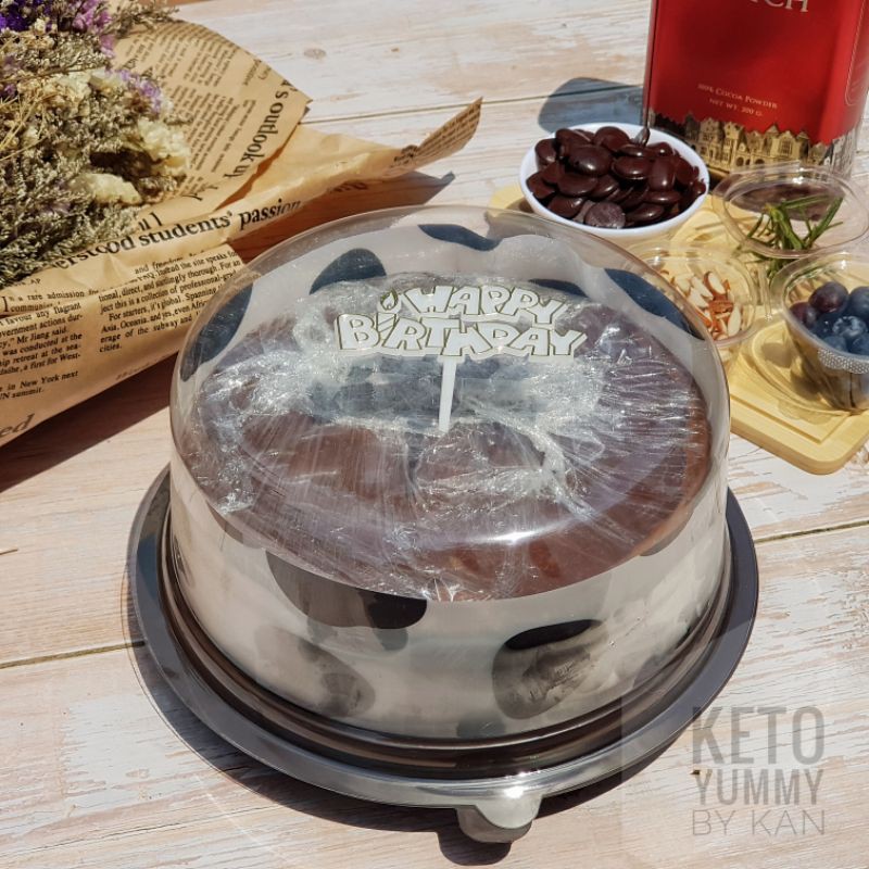 เค้กปอนด์คีโต KETO เค้กวันเกิดคีโต D.I.Y. เบาหวาน,เด็กแพ้กลูเตน ทานได้