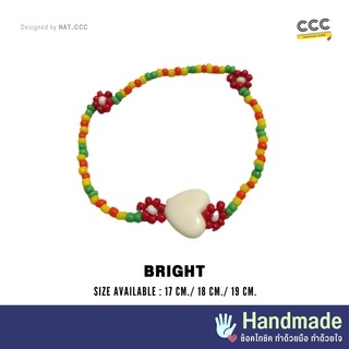 สร้อยข้อมือลูกปัด รุ่น BRIGHT | Chocochic Bracelet