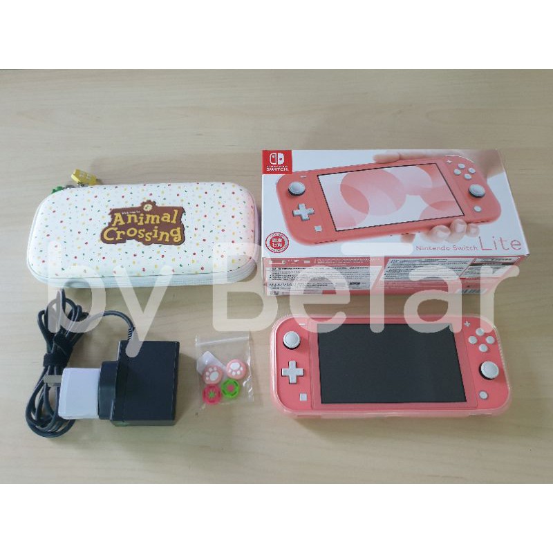 (ขายแล้วค่ะ) ขาย Nintendo Switch Lite สีชมพู มือสอง สภาพดี