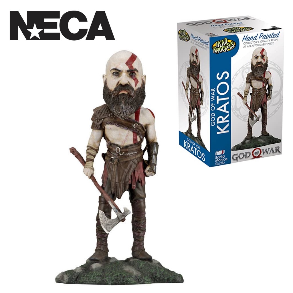 NECA God Of War 2018 - Kratos Head Knocker Statue