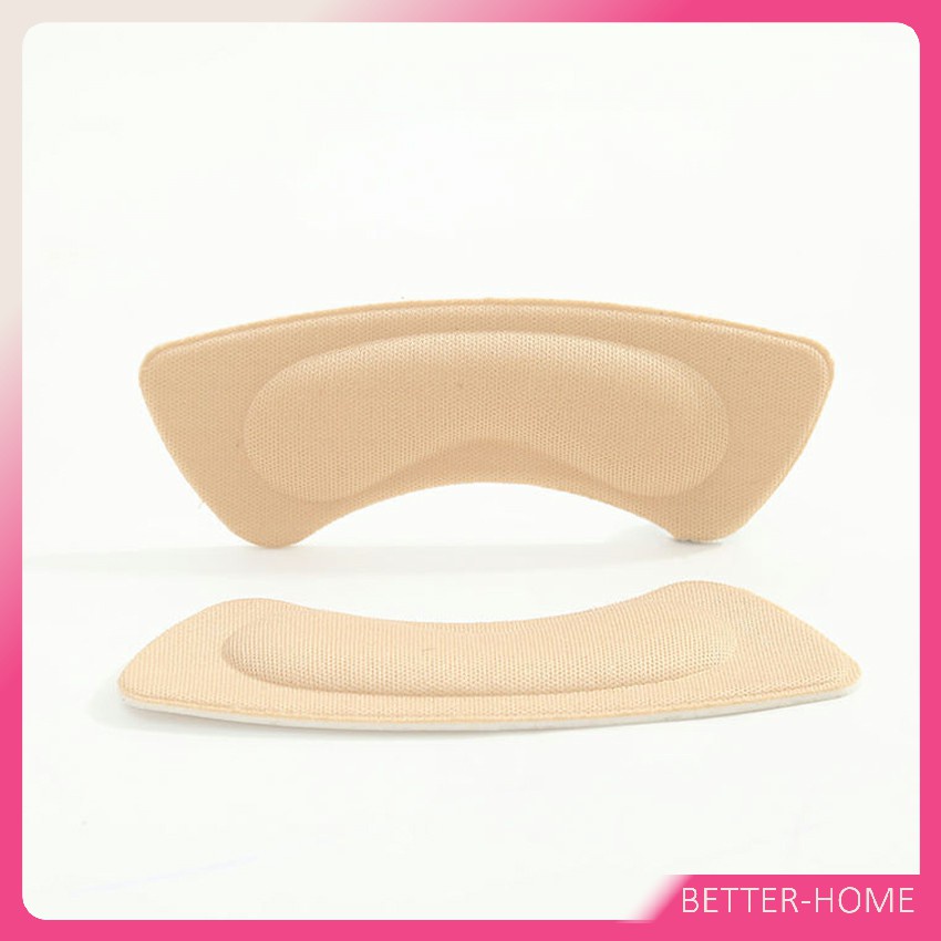 แผ่นกันรองเท้ากัด แผ่นกันกัด เนื้อนิ่ม ช่วยแก้รองเท้าหลวม 1 แพค ต่อ คู่  Sponge heel pad