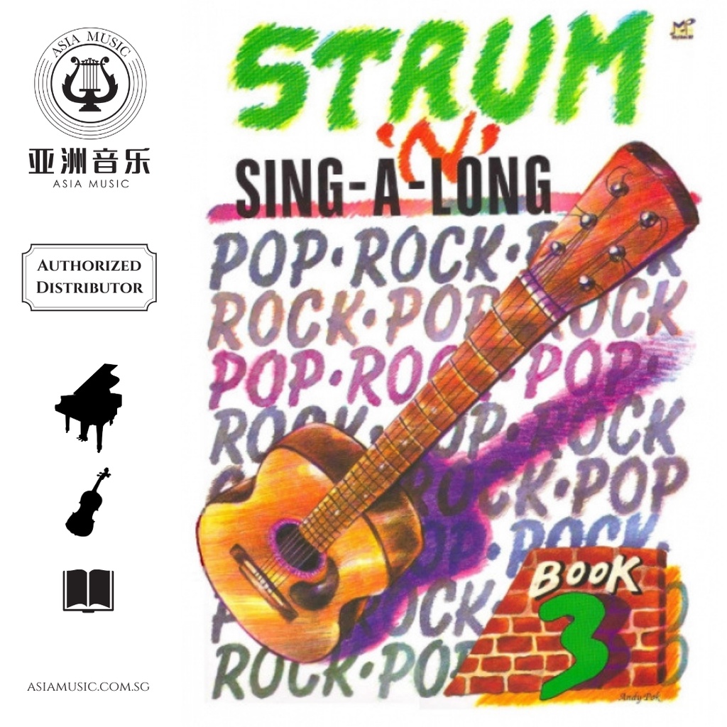 AUTHORZED DISTRIBUTOR - STRUM N SING-A-LONG - หนังสือ 3