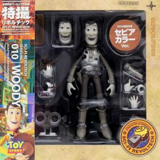 [ใหม่-พร้อมส่ง] Revoltech No. 010 Woody Action Figure