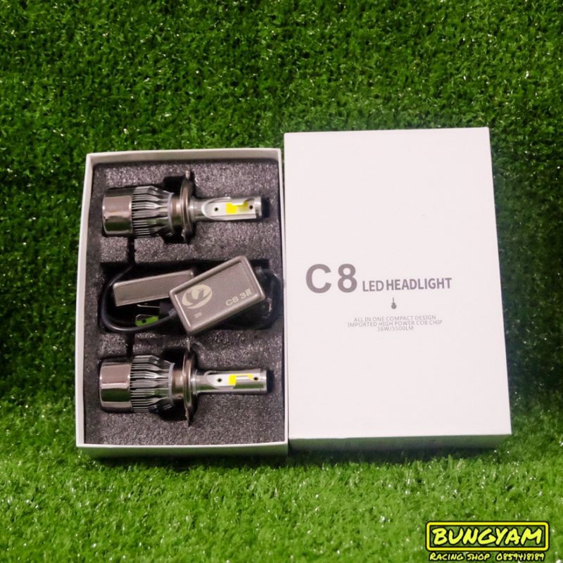หลอดไฟหน้ารถยนต์ LED รุ่น C8