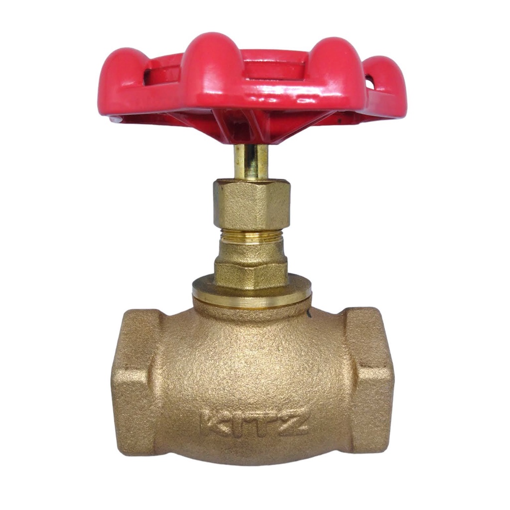 KITZ โกล๊บวาล์ว ทองเหลือง(Bronze) GLOBE VALVE เกลียวใน