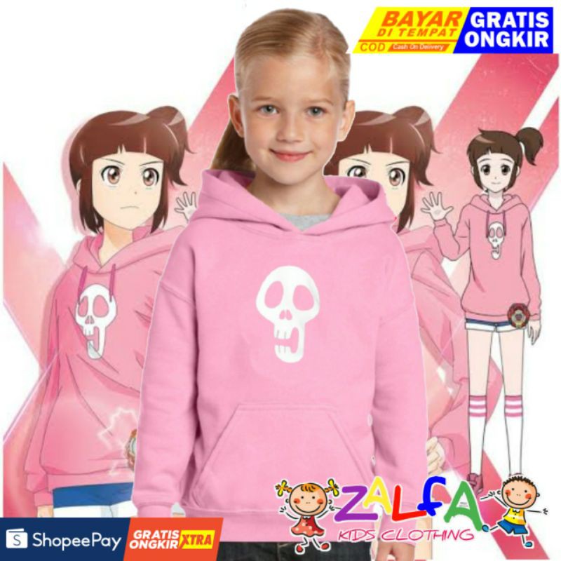 GIRLS HOODIE HARI KOO SHINBI HOUSE SHINBIS HAUNTED