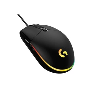 MOUSE (เมาส์) LOGITECH G G102 LIGHTSYNC (BLACK)