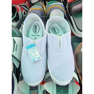 รองเท้า Ma-share ทรงบัดดี้ รุ่น M-101 ผู้หญิงผู้ชายใส่ได้ สีขาวและสีดำ