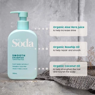 มาย โซดา ออสเตรเลีย สมูท แชมพู 350มล. MY SODA AUSTRALIA SMOOTH SHAMPOO 300mL