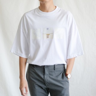 GURETO | เสื้อยืดโอเวอร์ไซส์ : 3Block W