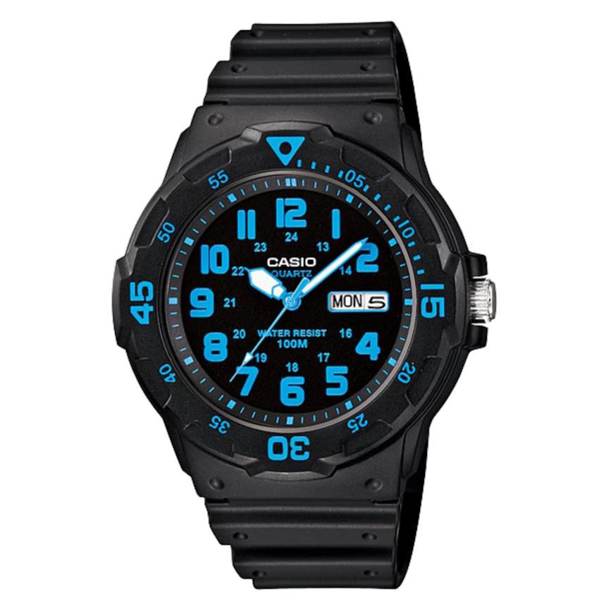 Casio นาฬิกาข้อมือผู้ชาย รุ่น MRW-200H-2B ของแท้ ประกันศูนย์ 1 ปี