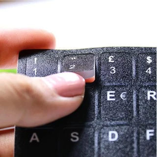 Sticker Keyboard Thai / English สติกเกอร์ ภาษาไทย-อังกฤษสำหรับติดคีย์บอร์ด