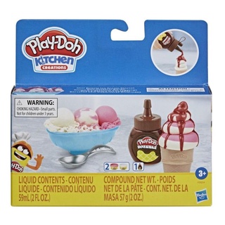 Play-Doh Mini Drizzle Ice Cream Playset by Hasbro