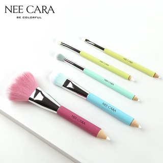 Nee Cara 5 pcs Brush Set N916 x 5 ชิ้น นีคาร่า ชุด เซต แปรงแต่งหน้า x 5 ชิ้น