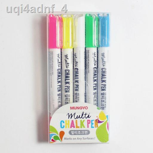 1/5/10 pcs White Liquid Chalk Pen Glass Windows Chalkboard Black Board  Marker Erasable