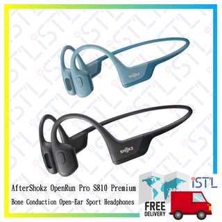 AfterShokz OpenRun Pro S810 Premium Bone Conduction Open-Ear Sport Headphones