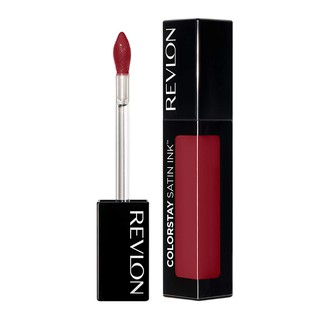 REVLON COLORSTAY SATIN INK ลิควิดลิปสติก, Longwear Rich Lip Colours, Formulated with Black Currant Seed Oil10g