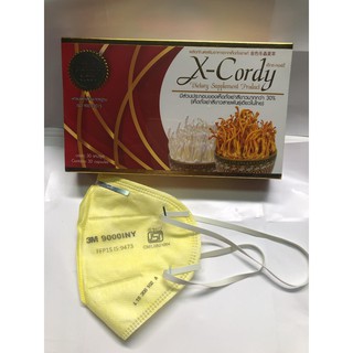 X-Cordy เอ็กซ์-คอร์ดี้ อาหารเสริมจากเห็ด ถั่งเช่าแท้100เปอร์เซ็น1กล่องบรรจุ30แคปซูลจัดโปรแถมหน้ากาก3Mlทุกกล่อง