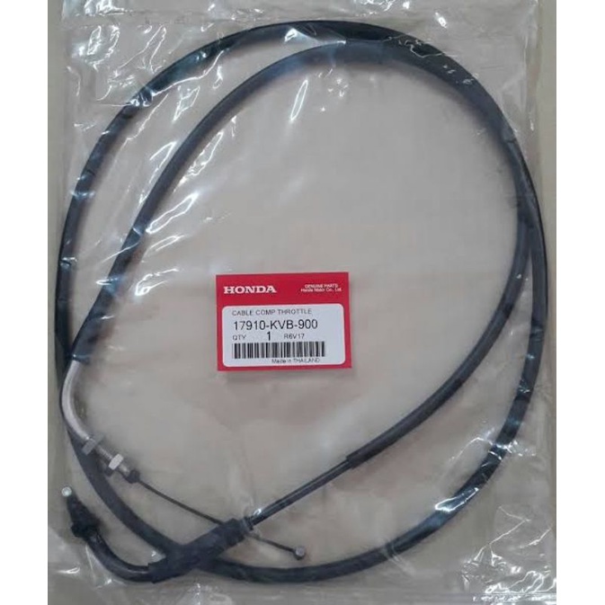 สายคันเร่ง Click 110(คาร์บูฯ) แท้ศูนย์ 17910-KVB-900
