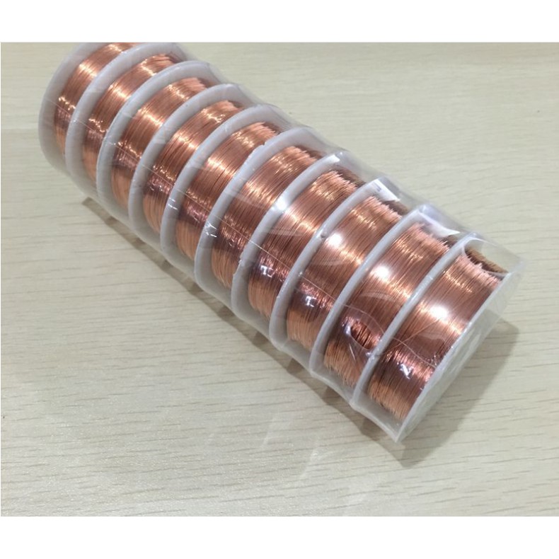 Diy ลวดทองแดง สีเงิน สีทอง สําหรับทําเครื่องประดับ - รูปที่ 2