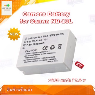 แบตเตอรี่กล้อง Canon รุ่น NB-10L Replacement Battery for Canon แบตกล้องNB10L แบตกล้องCanon