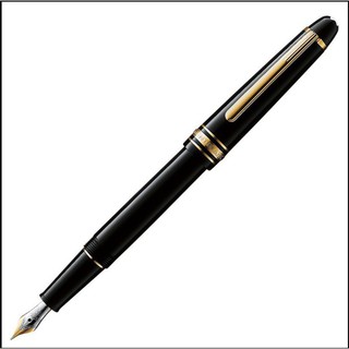 MONTBLANC ปากกาหมึกซึม ชุบทอง 146 สีโรสโกลด์ หรูหรา สไตล์คลาสสิก