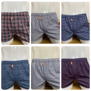 PN Boxer บ็อกเซอร์ผู้ชาย ใส่สบาย ผ้านุ่ม ไซส์ S M L XL ขายยกเซ็ท