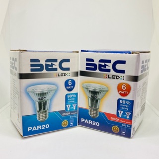 BEC หลอดพาร์ PAR20 LED 6W ขั้ว E27