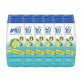 แฟซ่า แชมพู สูตรสดชื่น 70 มล. x 6 ขวด Feather shampoo fresh formula 70 ml x 6 bottles